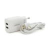 Набор BOROFONE BA37A СЗУ 2xUSB+ кабель Lighting, 2.4A, 1м, White, Box