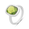 Серебряное кольцо CatalogSilver с хризолітом 6.933ct, вес изделия 4,2 гр (60002161) 17 размер