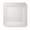 Тарілка сервірувальна порцелянова 25*25 см квадратна HP-HK-32