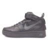 Nike Air Force 1 Mid '07 Triple Black чорні високі