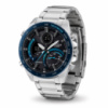 Чоловічий годинник Casio Edifice ECB-900DB-1B з Bluetooth та сонячною батареєю, сталевий корпус