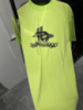 Футболка зеленая Balenciaga layered sports neon f642