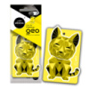 Ароматизатор Aroma Car Cellulose Geo Cat - Yellow Vanilla Noire сухий