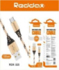 Кабель USB/TYPE-C REDDAX RDX-325 круглий тканинний GRAY (1 м)