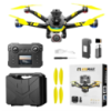 XKJ K15MAX Бездротовий дрон з екранним пультом дистанційного керування FPV-камерою, оптичним позиціонуванням та системою