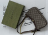 Сумка Gucci Ophidia коричневий з короткою ручкою