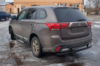 Задняя дуга AK004-2 Черная (Нержавейка) для Mitsubishi Outlander 2012-2021 гг