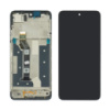 Дисплей для Motorola G35 (XT2433-5) с чёрным тачскрином и корпусной рамкой