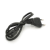 Кабель питания 1.0m, 0.5mm, PC-184/2 CEE7/16-C7 2 pin (для бытовой техники), Black, OEM Q750