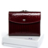 PODIUM Кошелек LR Женский кожа-лак SERGIO TORRETTI Ws-11 wine-red