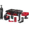Нівелір лазерний 3D акумуляторний MILWAUKEE, M12 3PLKIT-401P (360 градусів, зелений промінь)