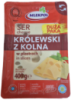 Сир нарізка Krolewski z kolna Mlekpol 400г, Польща