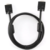 Кабель Cablexpert VGA-VGA (M/M) HD15M/HD15M з 2-ма фер. кільцями 1,8 м Black (CC-PPVGA-6B) (Код товару:38933)