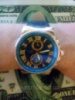 Кварцевые мужские часы Ulysse Nardin синий ремешок