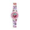 Дитячий годинник Better 009 Rainbow Joy White-Red з кварцовим механізмом та силіконовим ремінцем
