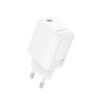 Мережевий зарядний пристрій BOROFONE BN28 Fuente single port PD30W charger (EU) White (6941991120299)