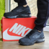 Мужские Чёрные Кроссовки N!ke Air Max 93 Кожаные Найки (размеры: 41,42,43,44,45) - 93-1 Видео Обзор