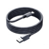 Кабель REMAX Phantom  aluminum alloy light fast charging braided data cable 1.2M CB01(A-C) (6954851235033)