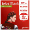 Стартовий пакет Vodafone Joice Start (перші 6 пакетів сплачені) (Код товару:38325)