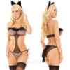 Рольовий костюм кішки сексуальний Kitty для рольових ігор костюм із вушками та хвостом M/L