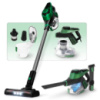 Вертикальный пылесос Adler AD 7083, зеленый – 700Вт, HEPA 13, контейнер 0.8 л