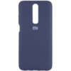 Чохол для Xiaomi Redmi K30 / Poco X2 - Silicone Cover Full Protective (AA) (Синій / Dark Blue) - купити в SmartEra.ua