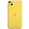 Чохол для Apple iPhone 14 Plus (6.7«») - Silicone Case Full Camera Protective (AA) Жовтий / Yellow - купити в SmartEra.ua