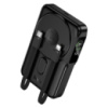 Power bank Hoco Q48 10000mAh PD 20W 3в1 магнитный с функцией беспроводной зарядки black