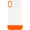 Чохол TPU+PC Bichromatic для Apple iPhone X / XS (5.8«») (Matte / Orange) - купити в SmartEra.ua