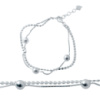Серебряный браслет CatalogSilver с без камней, вес изделия 4,8 гр (2032502) 1720 размер