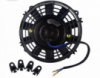 Электрический вентилятор для авто радиатора 10« дюймов 12/ 24 В. (Реверсивный Тянущий/ толкающий)