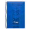 /Зошит на пружині PRIME А5, 96л., клітка, в картонній обкладинці, синій