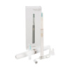 Відбілювальна звукова зубна щітка MEDICA+ Lux 10ХN Aluminum Portable Silver (Japan)
