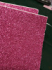 Фоамиран глиттерный с клеевой основой . Размер 20×30см. Цвет - малиновый