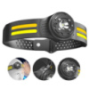 Фонарь налобный T134-XPE-4COB (white+yellow+red) Motion Sensor, налобный фонарик с usb зарядкой