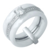 Срібне кільце SilverBreeze з керамікою 16.5 (0481630)