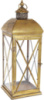 Подсвечник-фонарь декоративный «Cornel» 22х22х62см, золото антик
