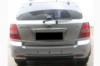 Задняя двойная дуга AK002 Черная (нержавеющая сталь) для Kia Sorento I BL 2002-2009 гг