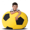 Кресло- мешок Мяч Цвет желтый/черный 120*120
