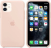 Силиконовая накладка - Silicone case Apple iPhone 11  - Розовая