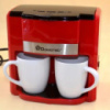 Капельная кофеварка Domotec MS 0705 с двумя фарфоровыми чашками в комплекте