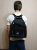 Рюкзак Черно-фиолетовый