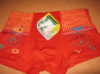 Боксери бамбук на хлопчика 134/140 червоні
