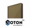 Soton Solid поликарбонат монолитный 12 мм бронза (бронзовый полновесный лист с UF - защитой). Срок гарантии 15 лет.