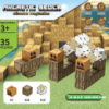 Конструктор магнітний minicraft майнкрафт 35 деталей