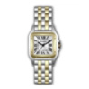 Жіночий наручний годинник Guardo 012825-8 Silver-Gold з прямокутним корпусом та металевим браслетом