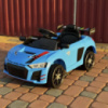 Дитячий електромобіль Cabrio 6V 5Ah (пульт 2.4G, плавний старт, гойдання, MP3, USB, AUX), Синій, арт. G538