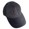 Кепка військова ЗСУ герб чорна (RA8962)