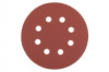 Круг шлифовальный на липучке Mastertool 125 мм x Р150 с отверстиями (5 шт.) (08-2515-H)