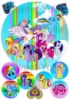 Вафельные картинки на тему: Пони (My little Pony)